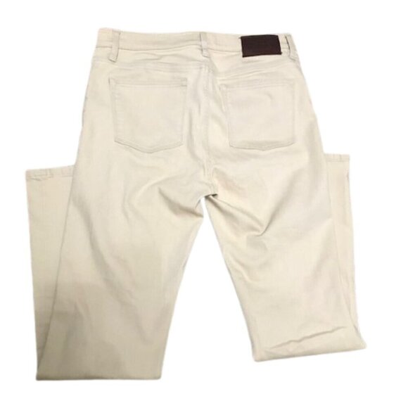 LRL Lauren Jeans Co. Women's Classic Ankle Jeans Beige Size 6 Petite - Picture 8 of 10